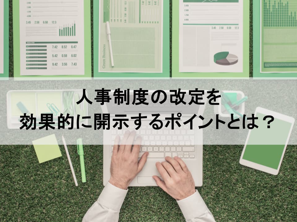 投資家の着眼点:企業価値向上に繋がる人事制度改定と人的資本開示の連動プロセス